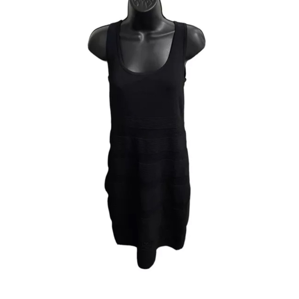 Carmen Womens Sleeveless Marc Valvo Black Dress Size Medium - Picture 6 of 8